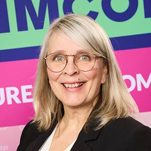 Cimcorp's Vice President of Operations, Anne Happonen