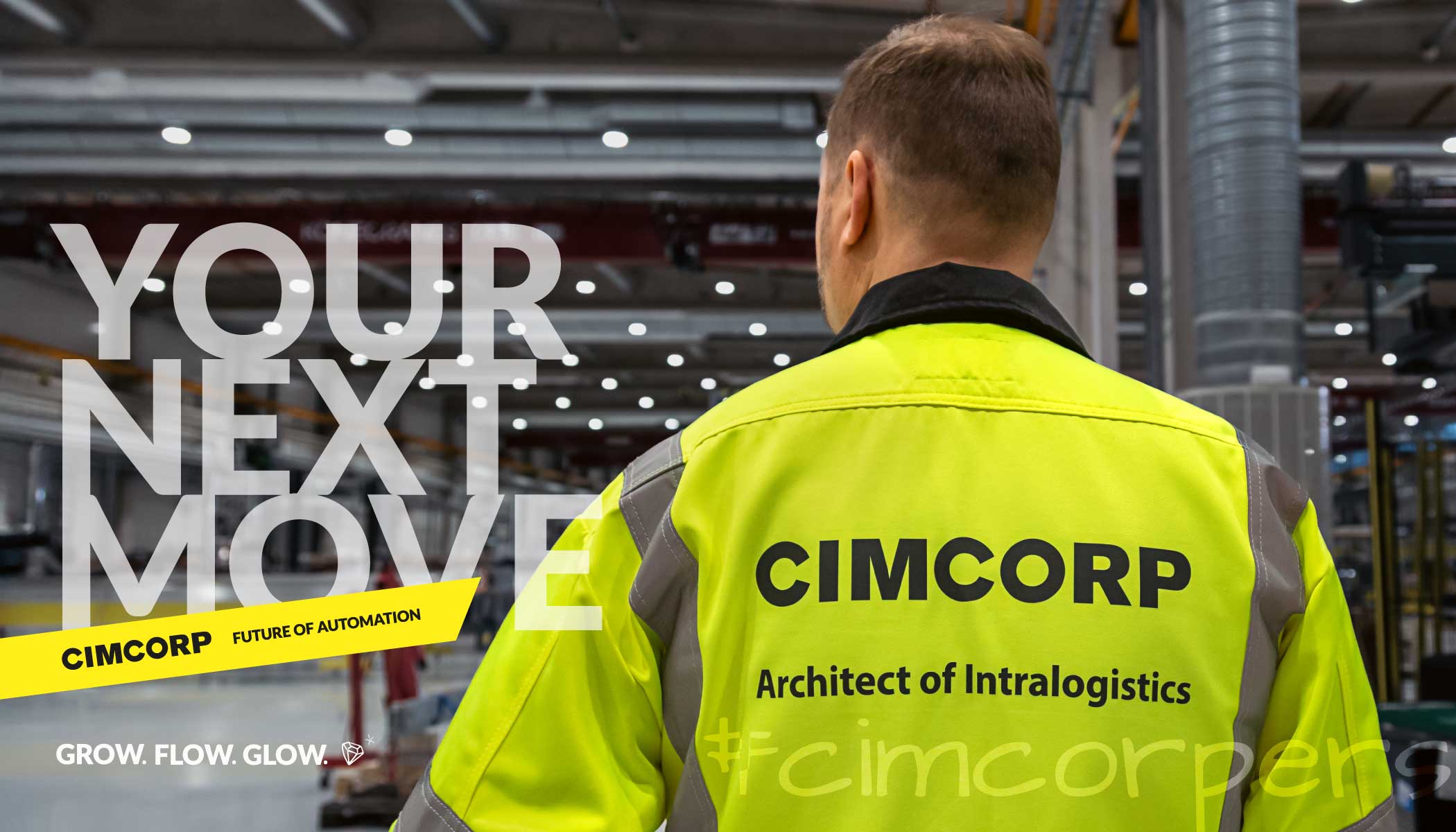 Grow. Flow. Glow! Apply for career at Cimcorp Group