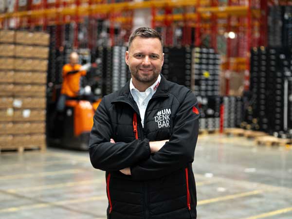 Matthias Menzel, General Manager at REWE’s Oranienburg Logistics Center