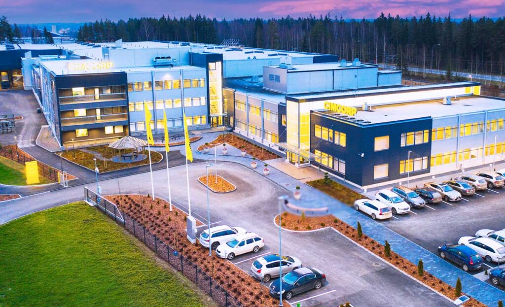 Automation integrator Cimcorp Group´s headquarters in Ulvila, Finland