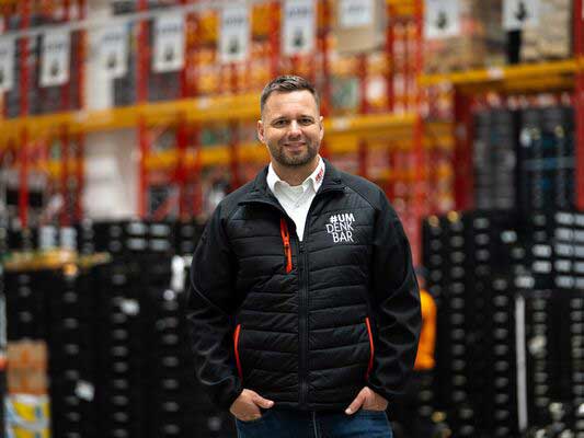 Matthias Menzel, General Manager at REWE’s Oranienburg Logistics Center